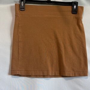 Forever 21 Tan Mini Skirt LL94
